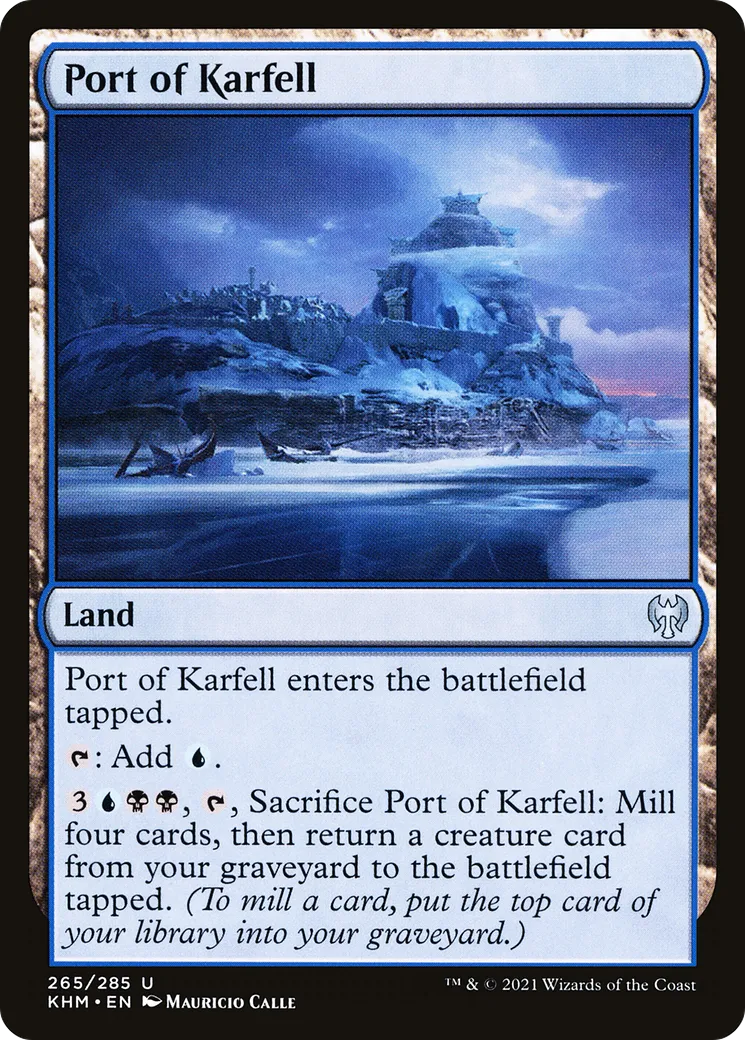 Port of Karfell — Kaldheim — Magic: The Gathering