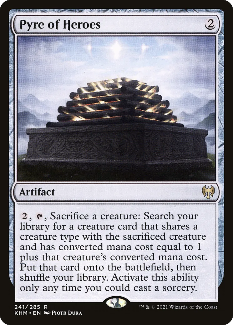 Pyre of Heroes — Kaldheim — Magic: The Gathering
