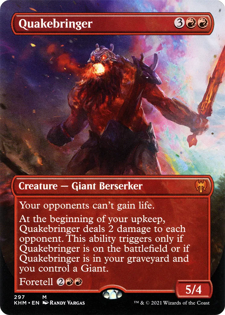Porteur de séisme — Kaldheim — Magic: The Gathering