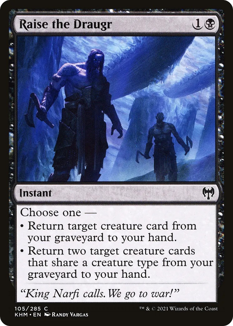 Raise the Draugr — Kaldheim — Magic: The Gathering