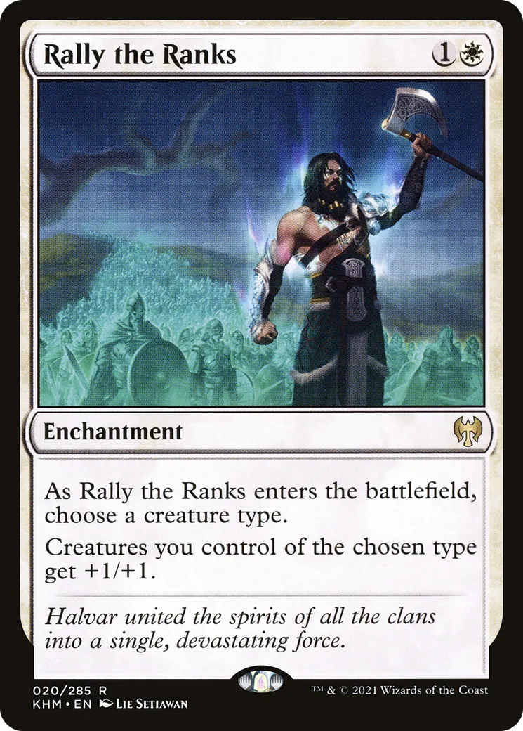 Rally the Ranks — Kaldheim — Magic: The Gathering