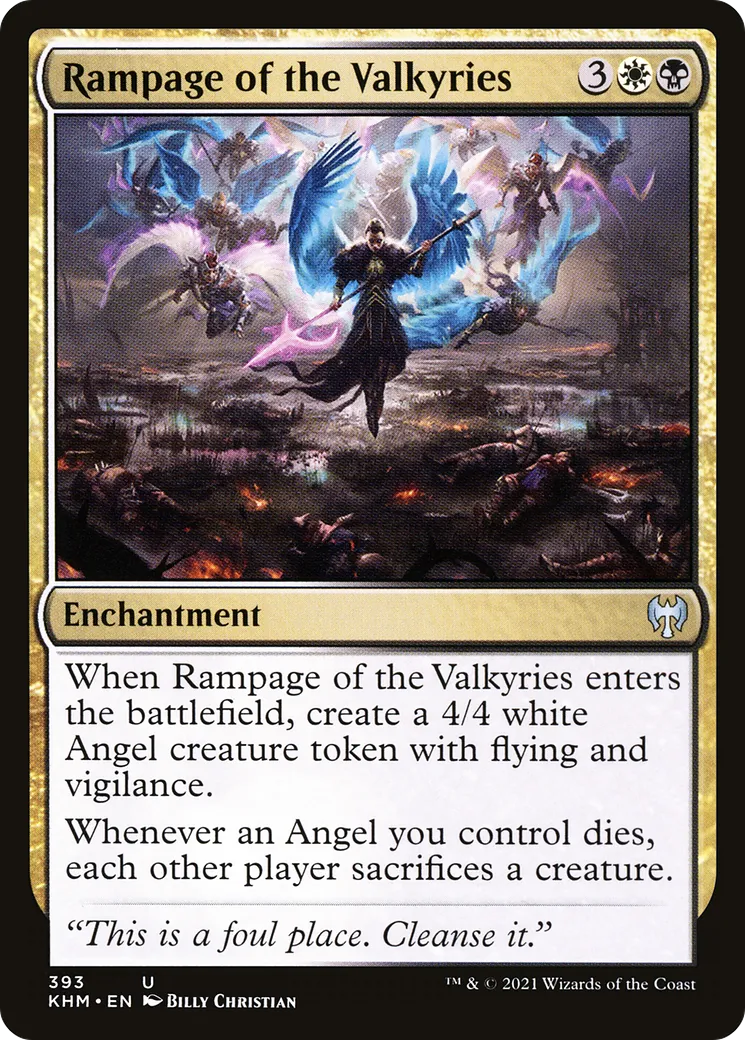 Sauvagerie des valkyries — Kaldheim — Magic: The Gathering