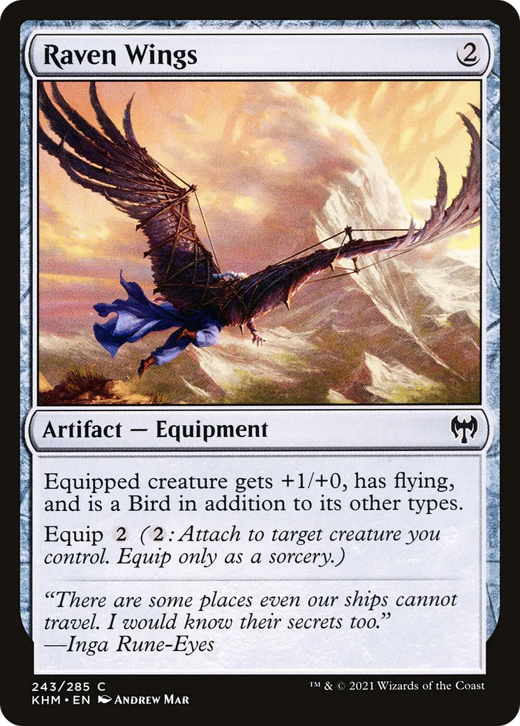 Raven Wings — Kaldheim — Magic: The Gathering