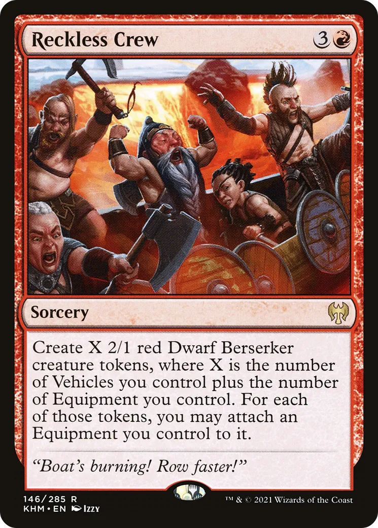 Équipage téméraire — Kaldheim — Magic: The Gathering