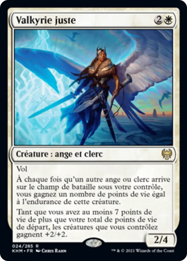 Valkyrie juste — Kaldheim — Magic: The Gathering