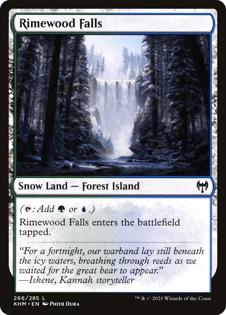 Chutes de Givrebois — Kaldheim — Magic: The Gathering