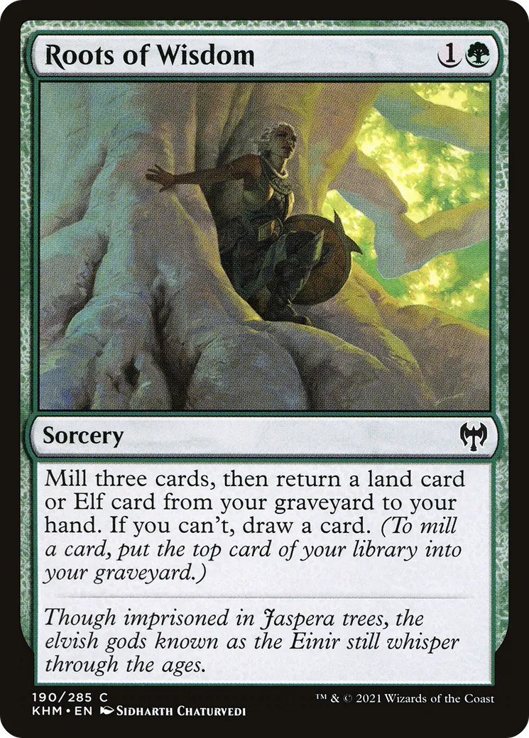 Racines de sagesse — Kaldheim — Magic: The Gathering