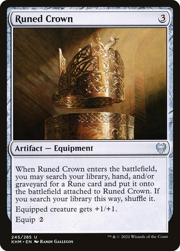 Runed Crown — Kaldheim — Magic: The Gathering