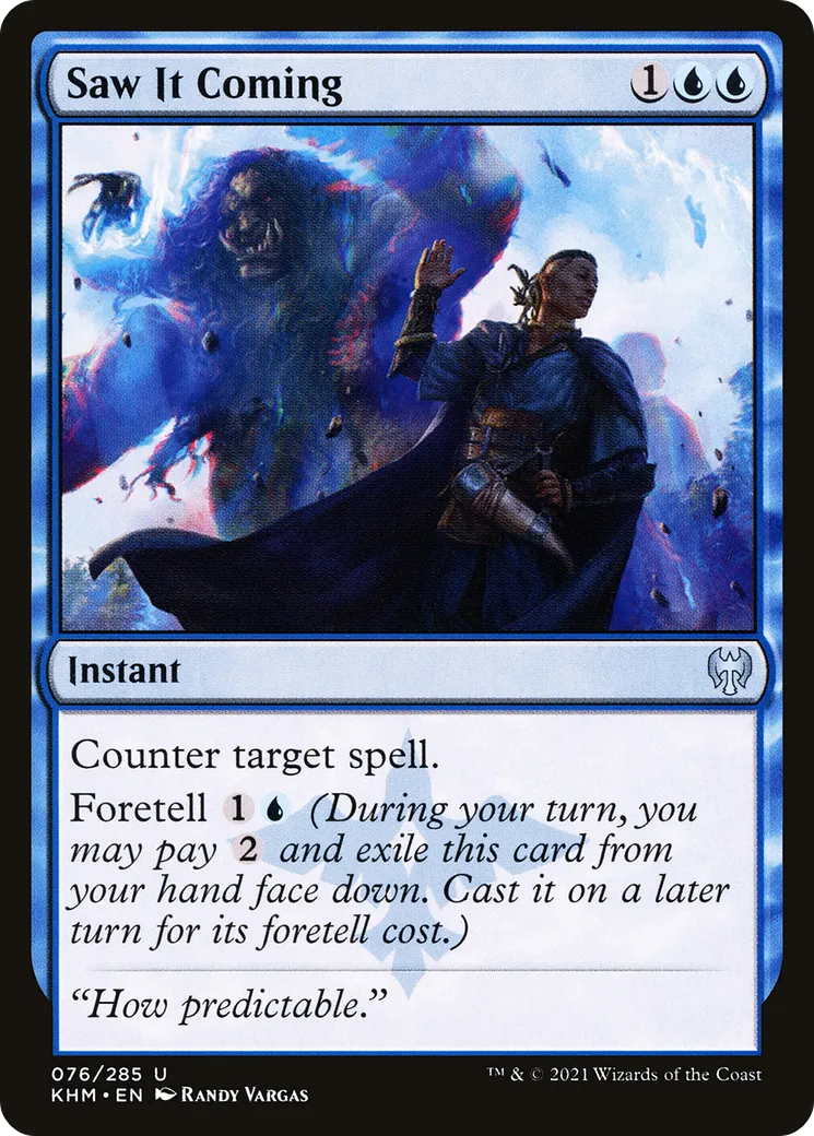 Saw It Coming — Kaldheim — Magic: The Gathering