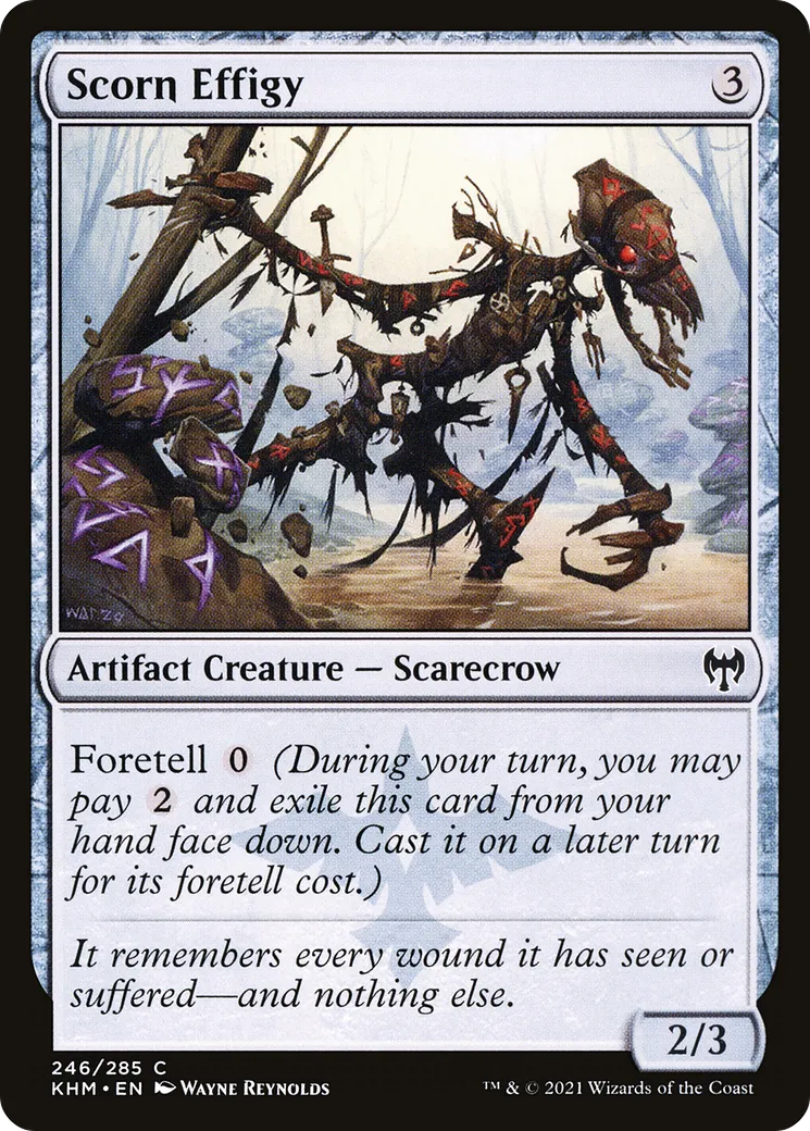 Scorn Effigy — Kaldheim — Magic: The Gathering