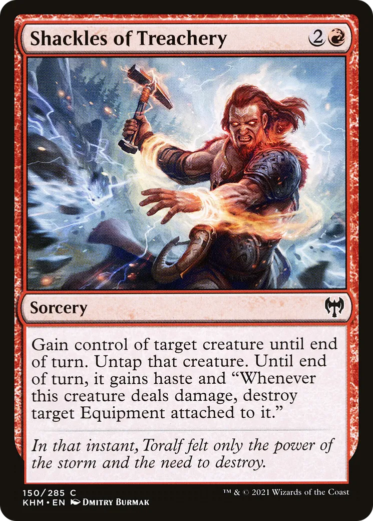 Fers de traîtrise — Kaldheim — Magic: The Gathering