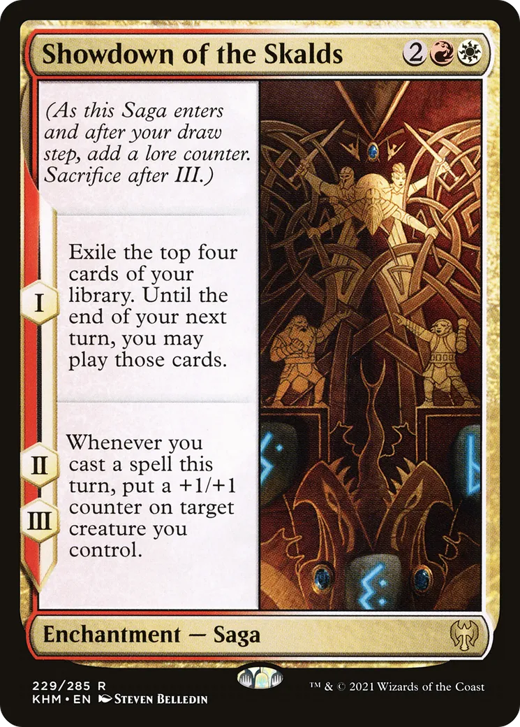 Confrontation des skalds — Kaldheim — Magic: The Gathering