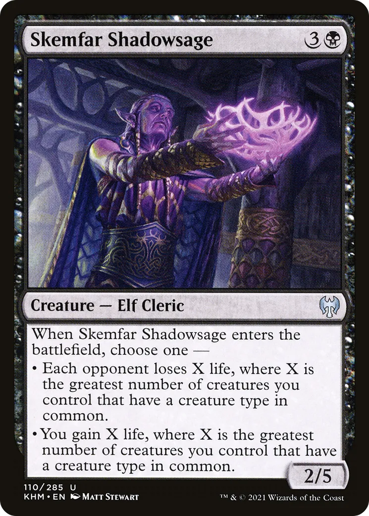 Skemfar Shadowsage — Kaldheim — Magic: The Gathering