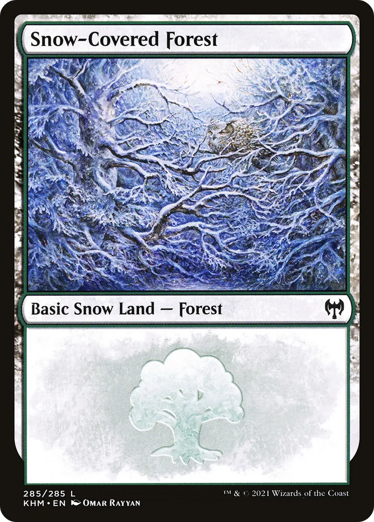 Snow-Covered Forest — Kaldheim — Magic: The Gathering