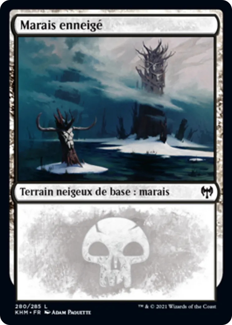 Marais enneigé — Kaldheim — Magic: The Gathering