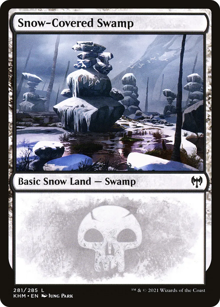 Snow-Covered Swamp — Kaldheim — Magic: The Gathering