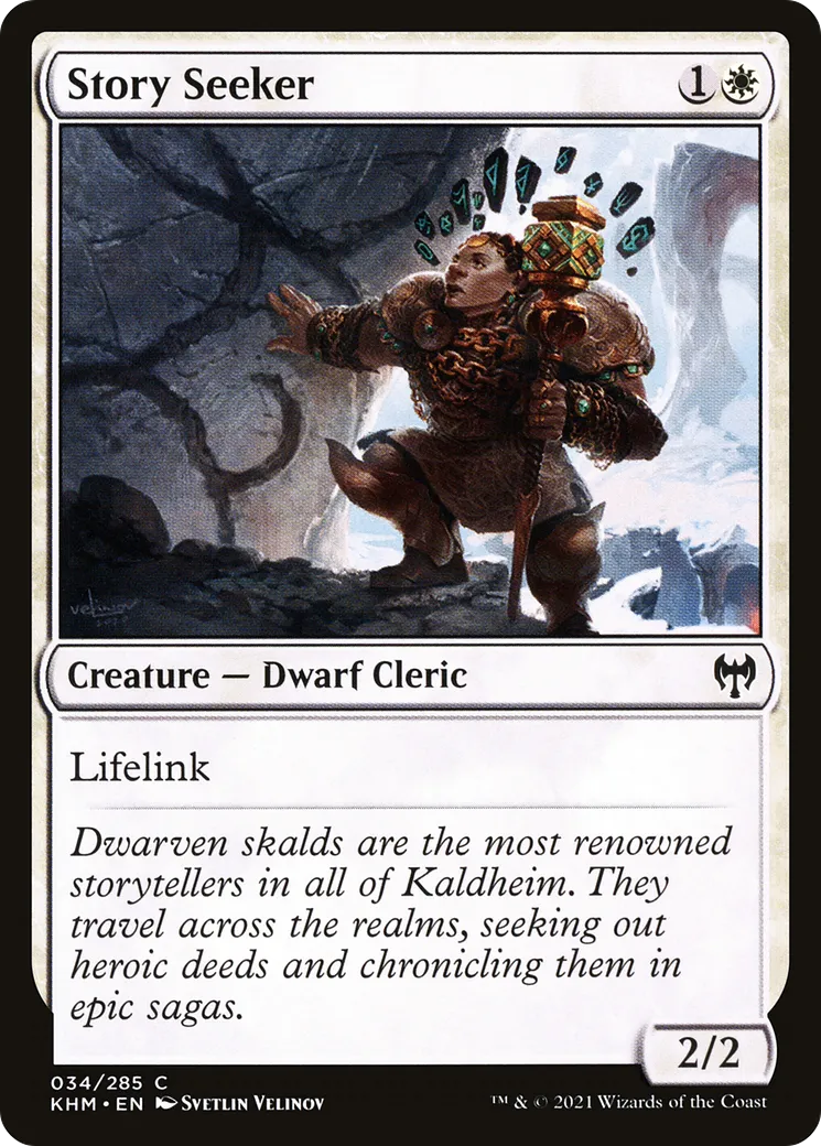 Chercheuse de contes — Kaldheim — Magic: The Gathering