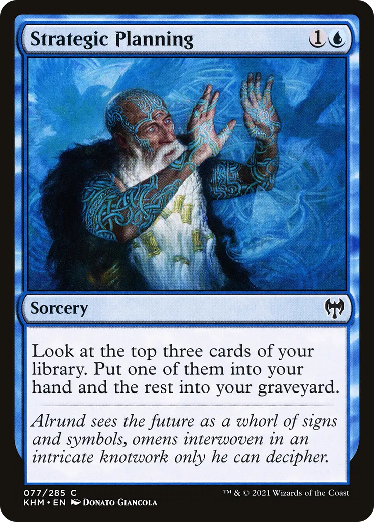 Strategic Planning — Kaldheim — Magic: The Gathering