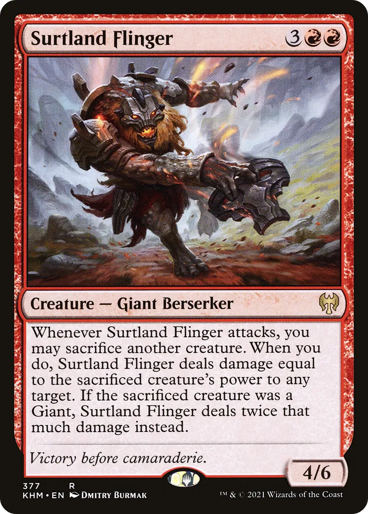 Surtland Flinger — Kaldheim — Magic: The Gathering