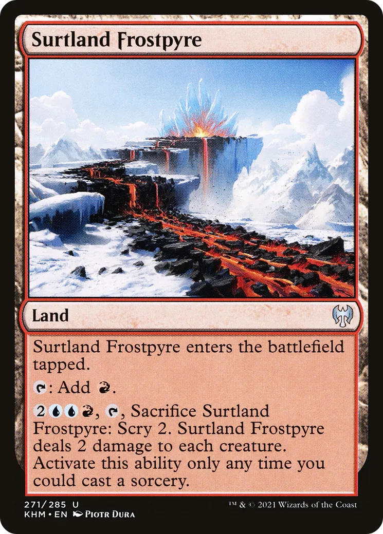 Surtland Frostpyre — Kaldheim — Magic: The Gathering