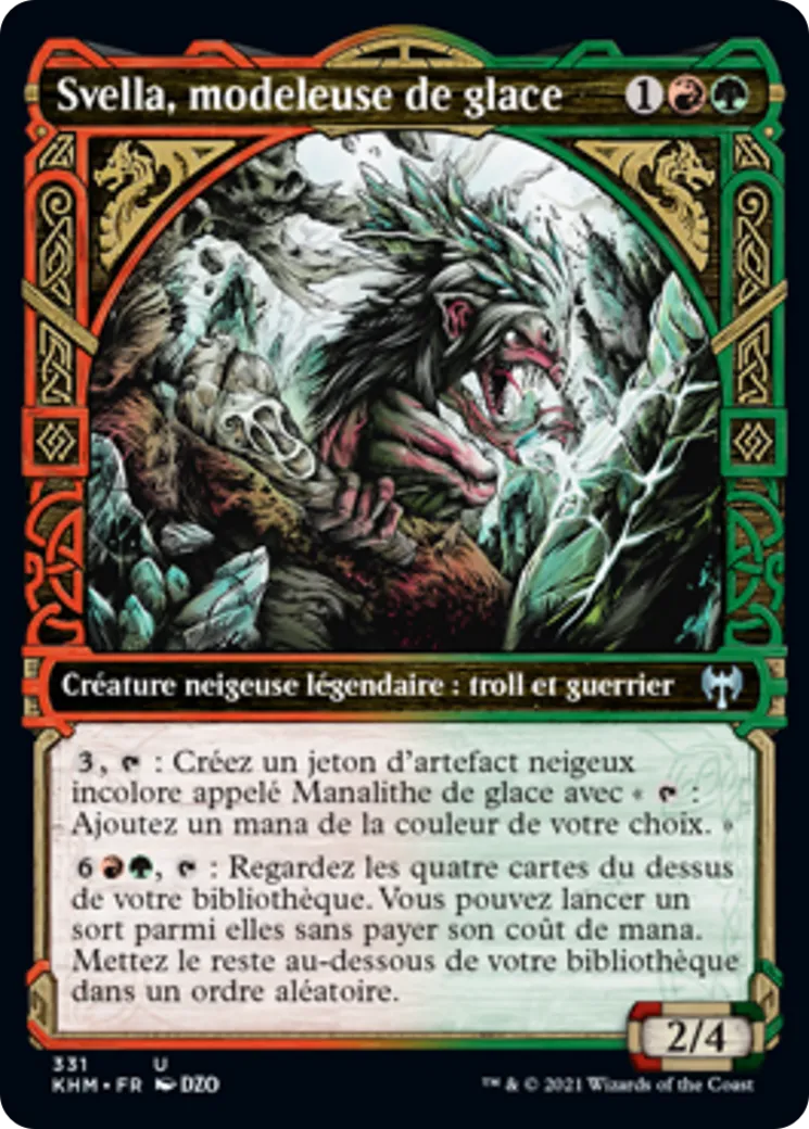 Svella, modeleuse de glace — Kaldheim — Magic: The Gathering