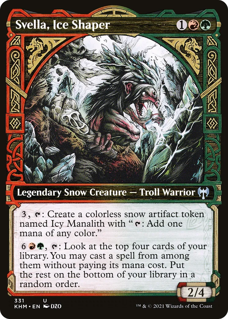Svella, modeleuse de glace — Kaldheim — Magic: The Gathering