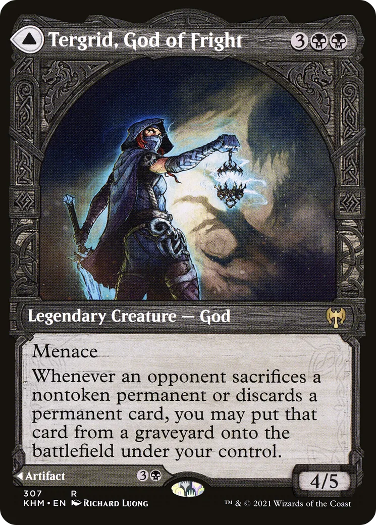Tergrid, déesse de la Peur // Lanterne de Tergrid — Kaldheim — Magic: The Gathering