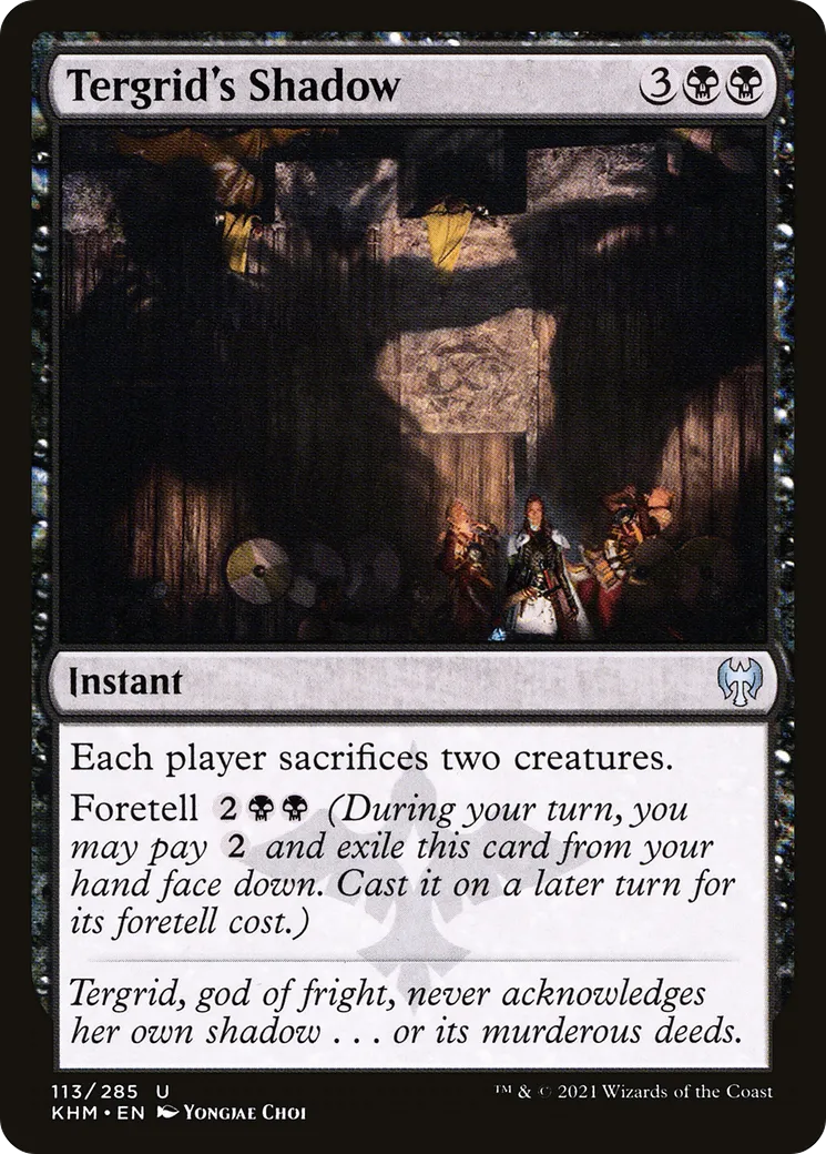 Ombre de Tergrid — Kaldheim — Magic: The Gathering