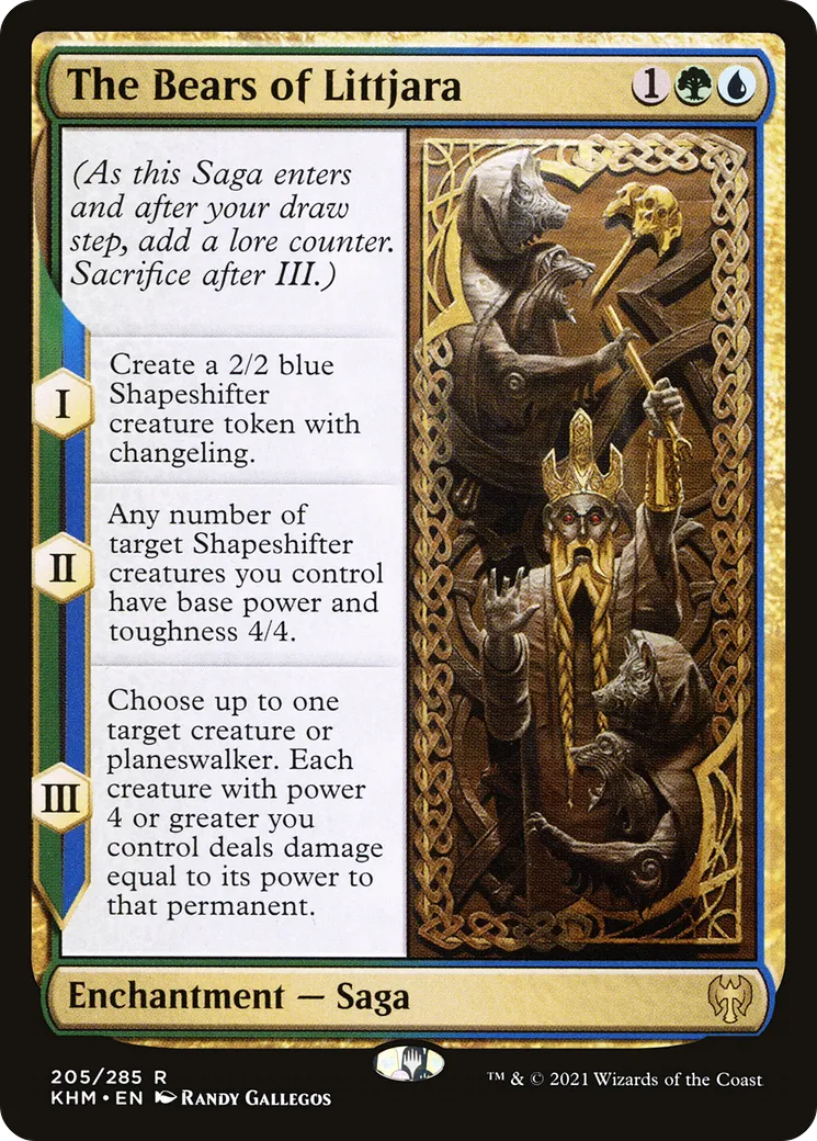 Les ours de Littjara — Kaldheim — Magic: The Gathering