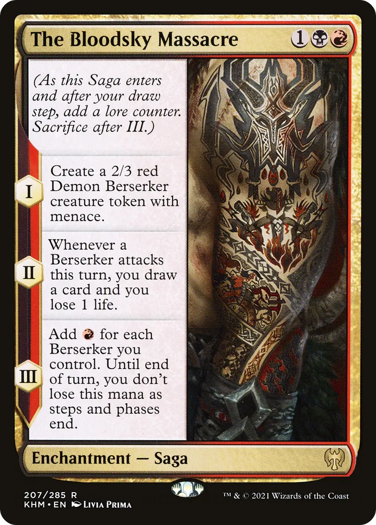 Le massacre de Ciel-de-sang — Kaldheim — Magic: The Gathering