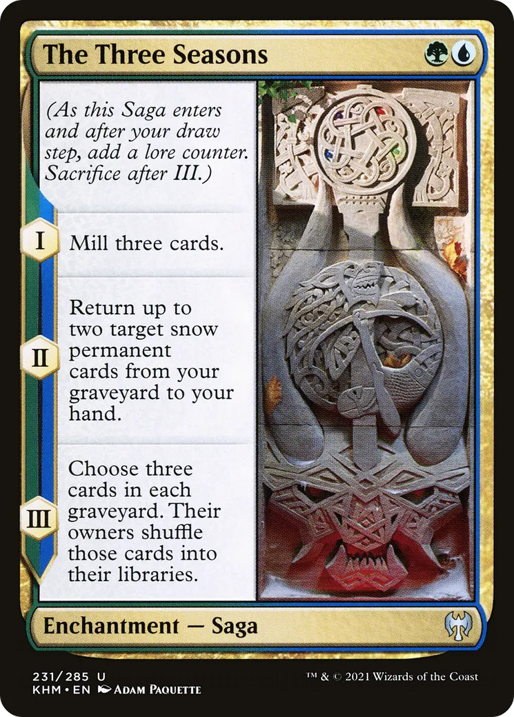 The Three Seasons — Kaldheim — Magic: The Gathering