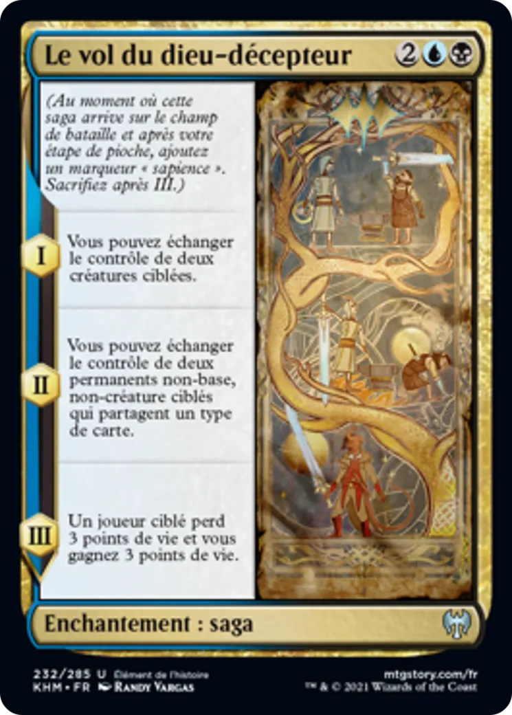 Le vol du dieu-décepteur — Kaldheim — Magic: The Gathering