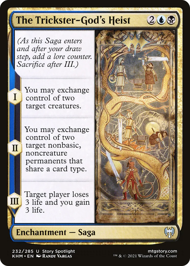 Le vol du dieu-décepteur — Kaldheim — Magic: The Gathering