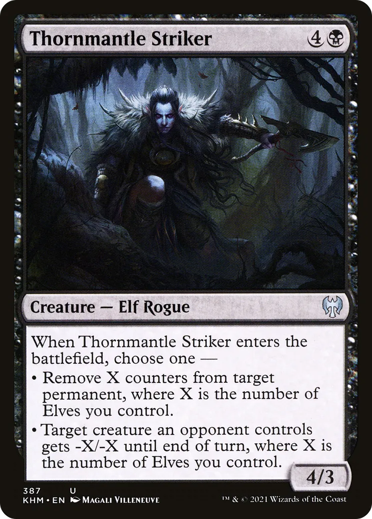 Frappeuse au manteau d'épines — Kaldheim — Magic: The Gathering