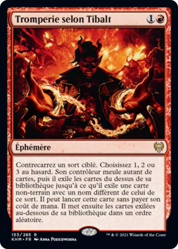 Tromperie selon Tibalt — Kaldheim — Magic: The Gathering