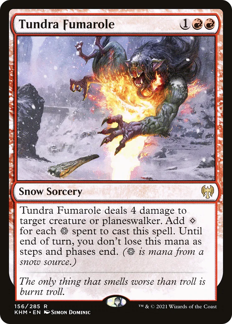 Fumerolle de la toundra — Kaldheim — Magic: The Gathering