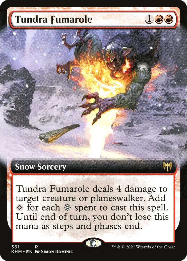 Fumerolle de la toundra — Kaldheim — Magic: The Gathering