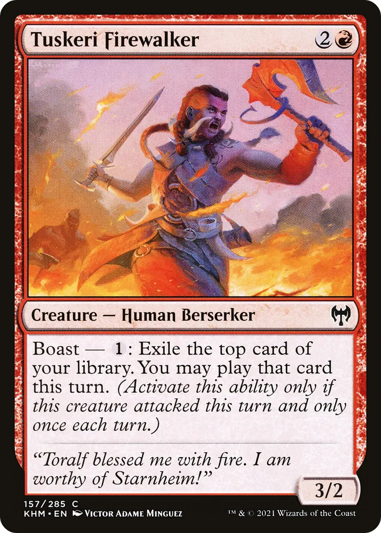 Marchefeu tuskeri — Kaldheim — Magic: The Gathering