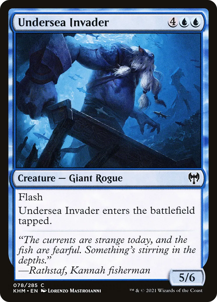 Undersea Invader — Kaldheim — Magic: The Gathering