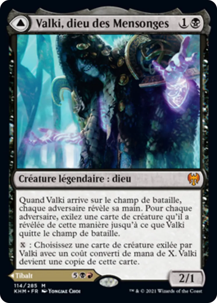 Valki, dieu des Mensonges // Tibalt, imposteur cosmique — Kaldheim — Magic: The Gathering