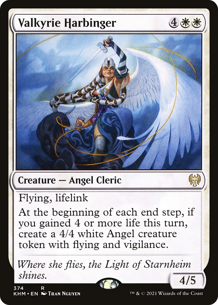 Valkyrie Harbinger — Kaldheim — Magic: The Gathering