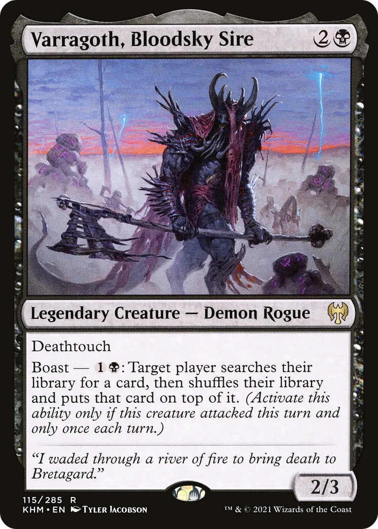 Varragoth, Bloodsky Sire — Kaldheim — Magic: The Gathering