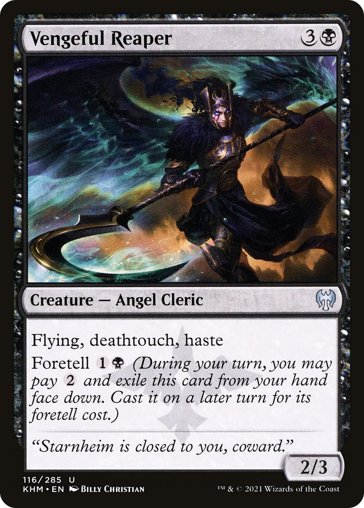 Faucheuse vengeresse — Kaldheim — Magic: The Gathering