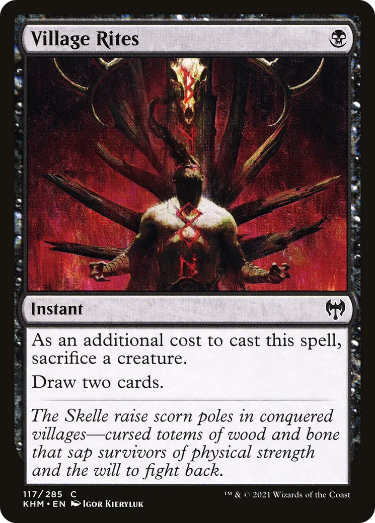 Rites du village — Kaldheim — Magic: The Gathering