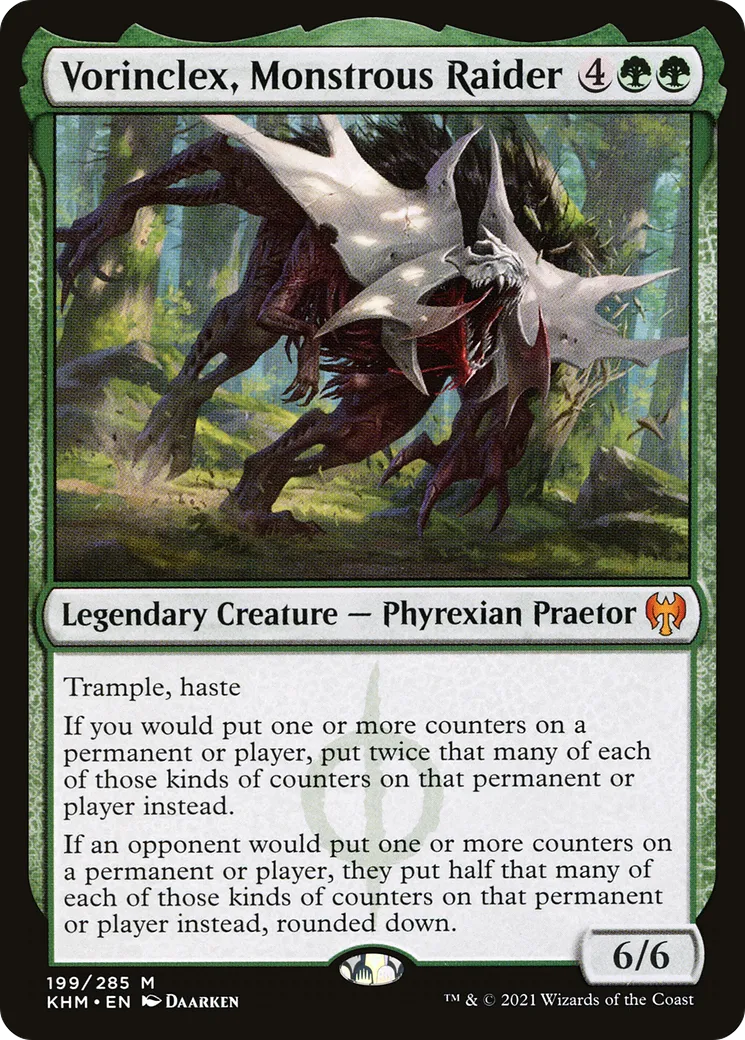 Vorinclex, Monstrous Raider — Kaldheim — Magic: The Gathering