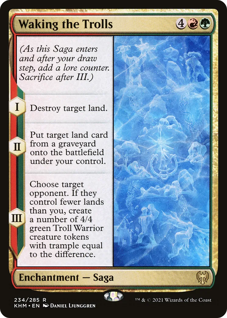 Waking the Trolls — Kaldheim — Magic: The Gathering