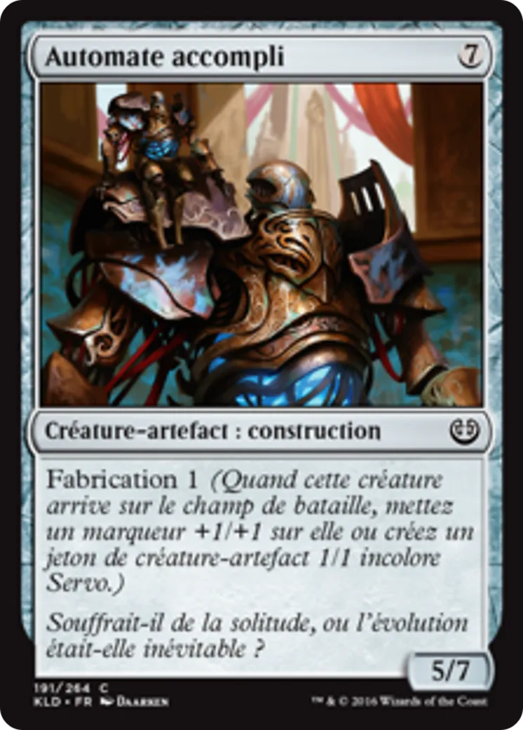 Automate accompli from Kaladesh - Magic: The Gathering