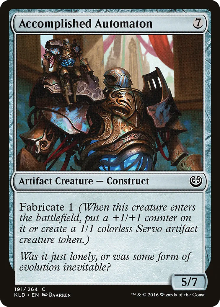 Accomplished Automaton from Kaladesh - Magic: The Gathering