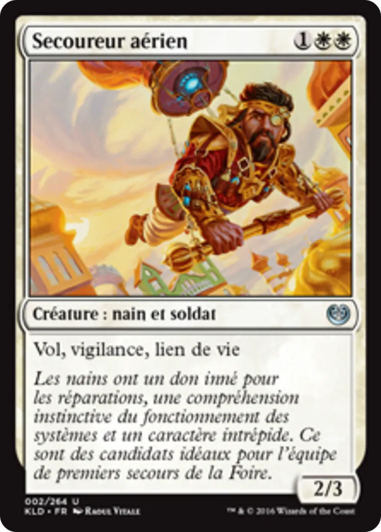 Secoureur aérien — Kaladesh — Magic: The Gathering