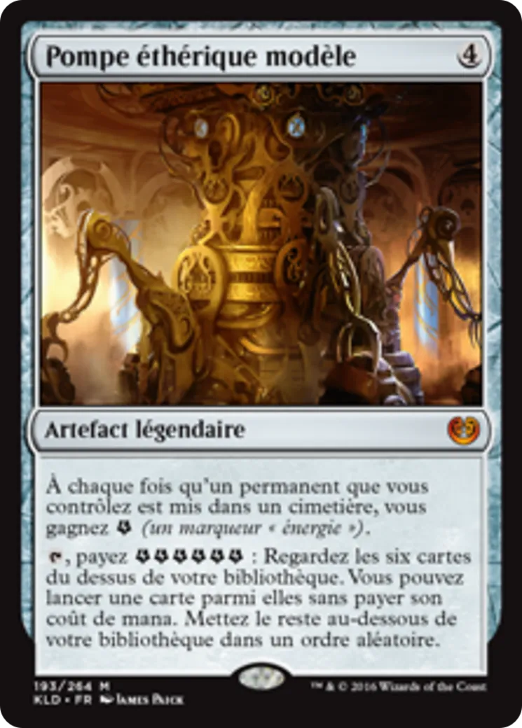 Pompe éthérique modèle — Kaladesh — Magic: The Gathering